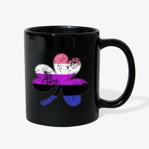Genderfluid Shamrock Pride Flag - Full Color Mug