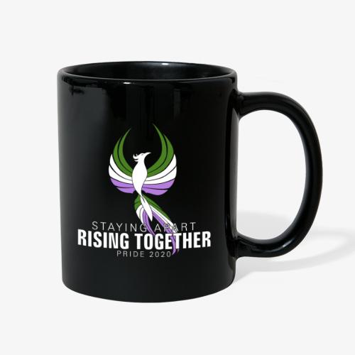 Genderqueer Staying Apart Rising Together Pride - Full Color Mug