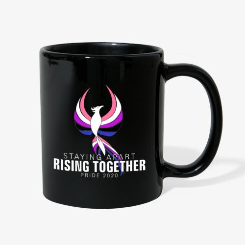 Genderfluid Staying Apart Rising Together Pride - Full Color Mug