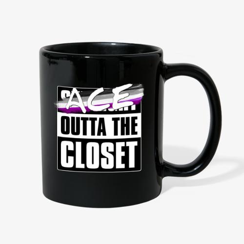 Ace Outta the Closet - Asexual Pride - Full Color Mug