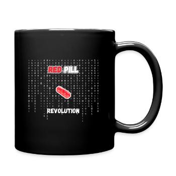 Red Pill Revolution - Full Color Mug - black - Right