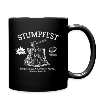 Stumpfest 2023 Brisbane Get Sweaty - Full Color Mug - black - Right