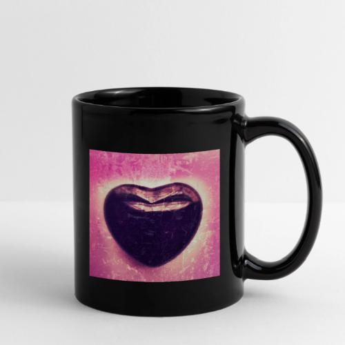 Black Onyx Heart - Full Color Mug