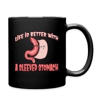 Bariatric Surgery - Full Color Mug - black - Right