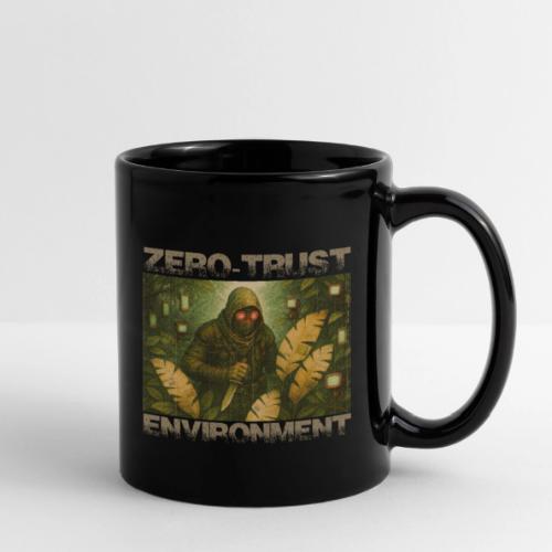 ZERO-TRUST (light lettering) - Full Color Mug