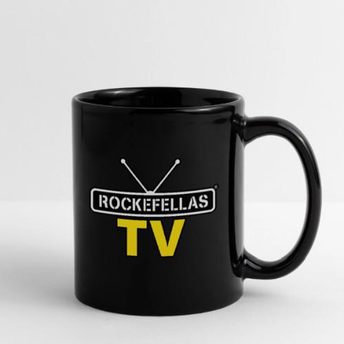 Rockefellas TV Outlined Logo Tee - Full Color Mug