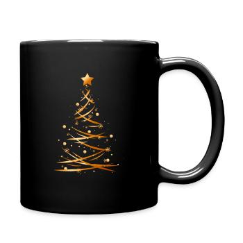 Christmas Fir Tree - Full Color Mug - black - Right