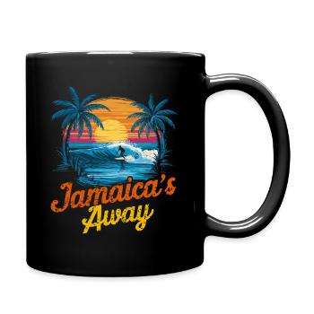 Jamaica's Away - Full Color Mug - black - Right