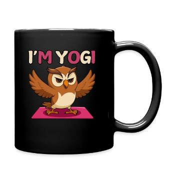 I'm yogi - Full Color Mug - black - Right