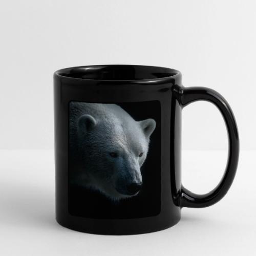 Polar Bear Close-Up Wildlife Design - Full Color Mug