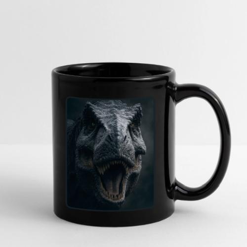 T Rex Cinematic Close-Up Design - Full Color Mug