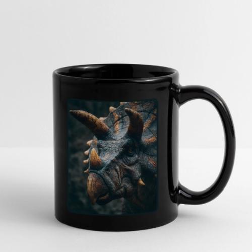 Triceratops Detailed Portrait Design - Full Color Mug
