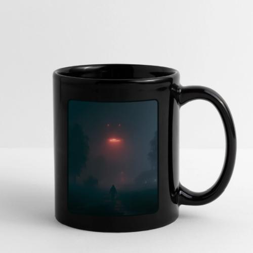 Mysterious UFO Encounter Design - Full Color Mug