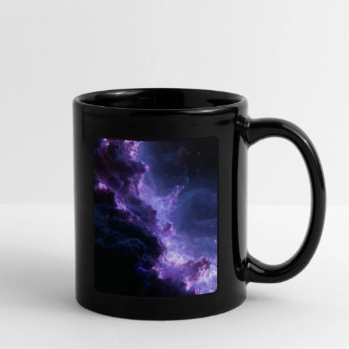 Purple Nebula Space Design - Full Color Mug