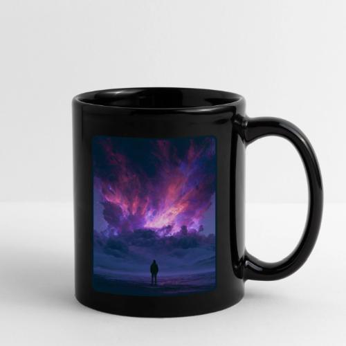 Cosmic Supernova Night Design - Full Color Mug