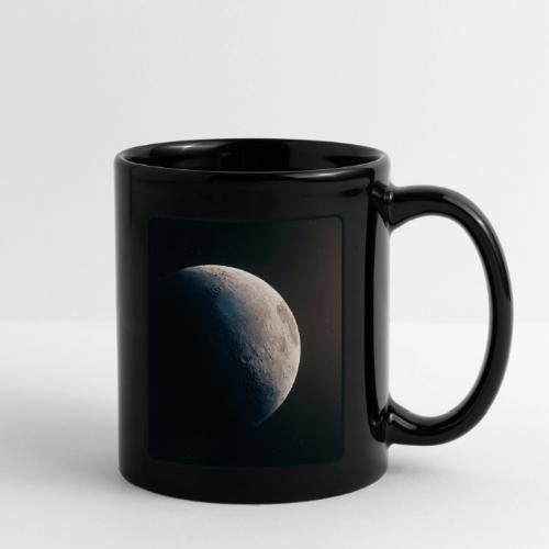 Crescent Moon Celestial Artwork - Full Color Mug