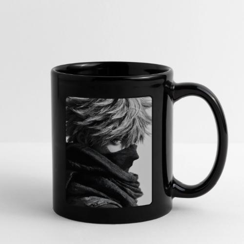 Battle-Worn Ninja Portrait - Full Color Mug