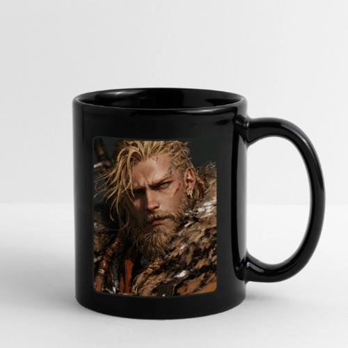 Battle-Scarred Viking Warrior - Full Color Mug