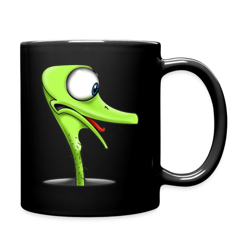Funny Green Ostrich - Full Color Mug