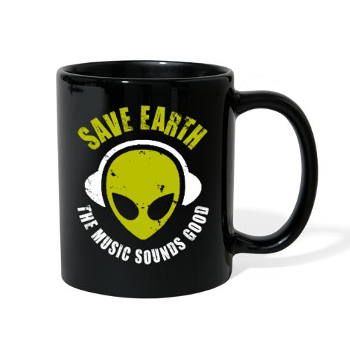 alien music save earth - Full Color Mug
