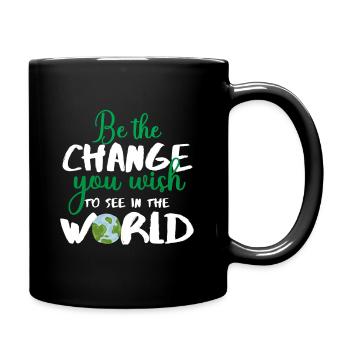 Change the World - Full Color Mug - black - Right