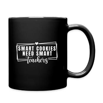 Smart Cookies Need Smart Teachers Appreciation - Full Color Mug - black - Right
