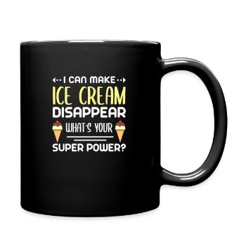 Ice Cream - Full Color Mug - black - Right