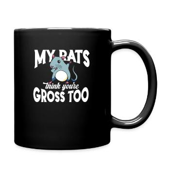 Rat Rodent Pet Rat Owners Domestic Rat - Full Color Mug - black - Right