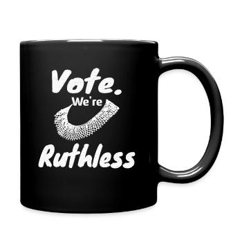 Vote We're Ruthless - Full Color Mug - black - Right