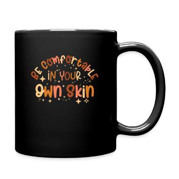 Encouraging Positivity Inspirational Motivator - Full Color Mug - black - Right