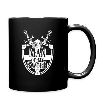Renaissance Festival Ren Fair Faire Medieval Man - Full Color Mug - black - Right