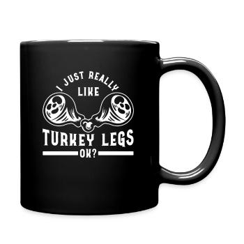 Renaissance Festival Ren Fair Faire Funny - Full Color Mug - black - Right