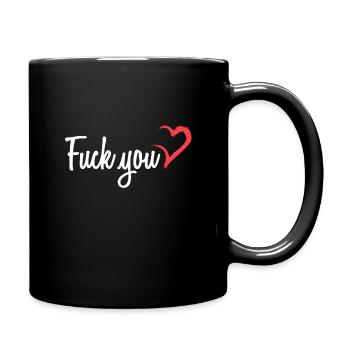 Fuck You - Full Color Mug - black - Right