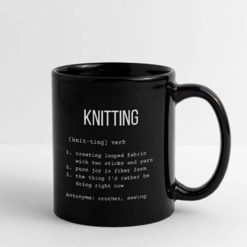 Knitting | Definition Collection - Full Color Mug