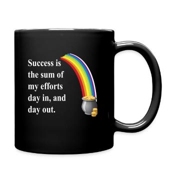 Strive For Victory - Full Color Mug - black - Right