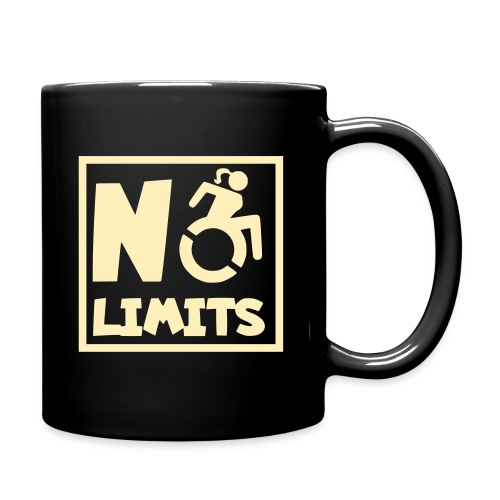 No limits for this female wheelchair user - Full Color Mug