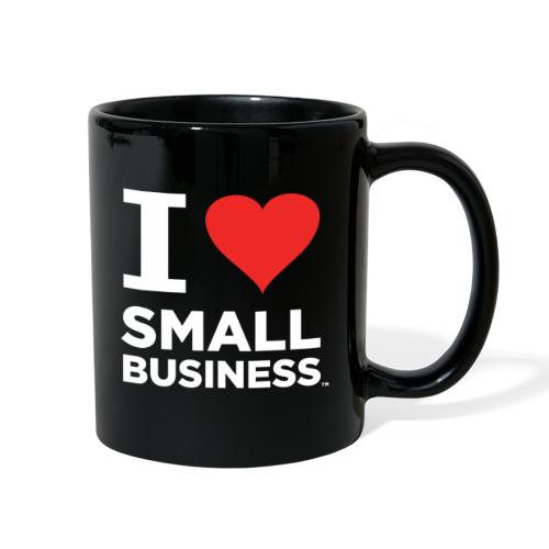 I Heart Small Business Logo (Red & White) - Full Color Mug