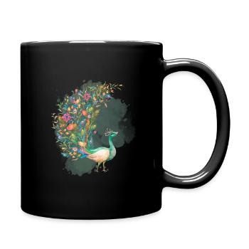 Mor cut - Full Color Mug - black - Right