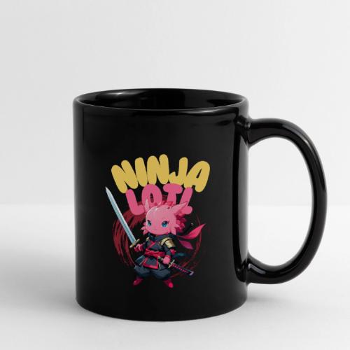 Kawaii Axolotl Ninja - Full Color Mug