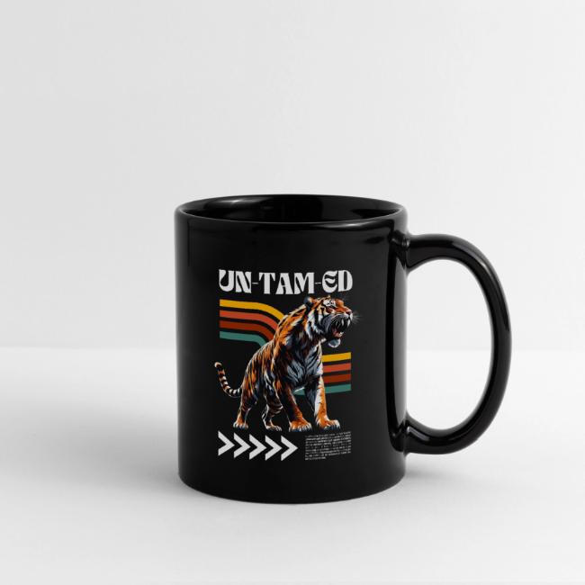 Unleash Your Wild Side: Fierce Tiger Print Design