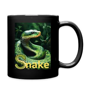 snake - Full Color Mug - black - Right