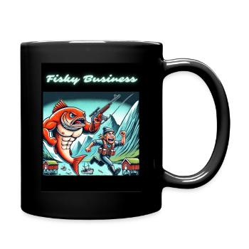 Fisky Business - Full Color Mug - black - Right