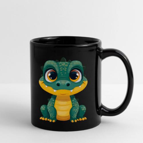 Smiling Cartoon Alligator - Full Color Mug