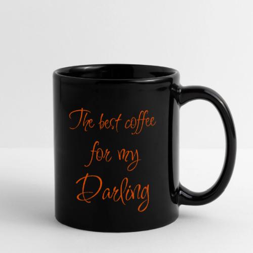 Best Coffee For My Darling - Lovely Partner Mug - Full Color Mug
