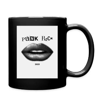 Punk Rock Lips 2025 - Full Color Mug - black - Right