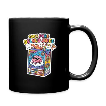 100% Pure Delulu Juice Box - Full Color Mug - black - Right