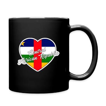 Central African Republic - Full Color Mug - black - Right