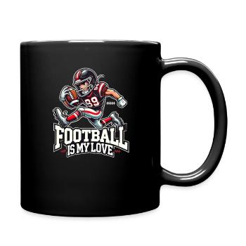 Touchdown Love - Full Color Mug - black - Right