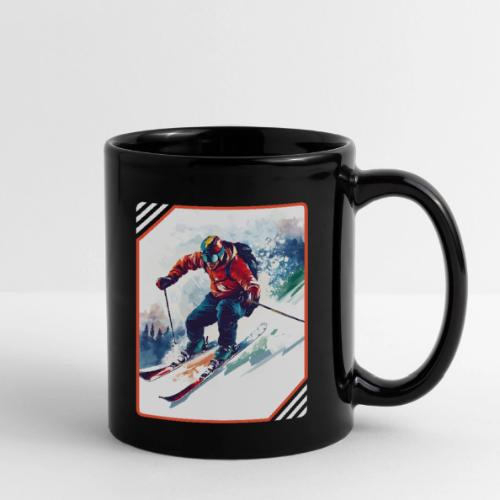 Skiing is Life - Full Color Mug