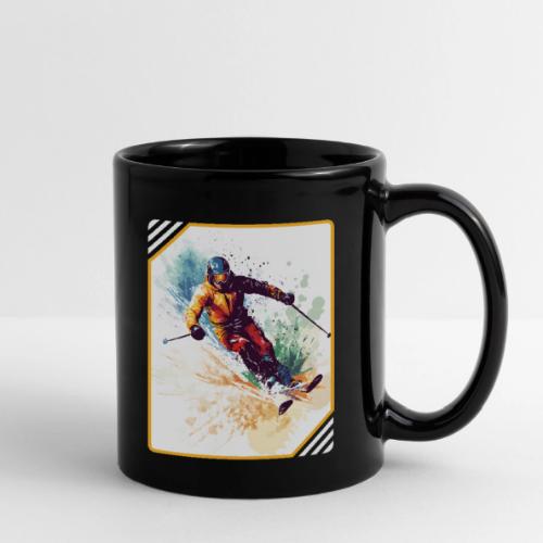 Winter Skiing Escape - Full Color Mug